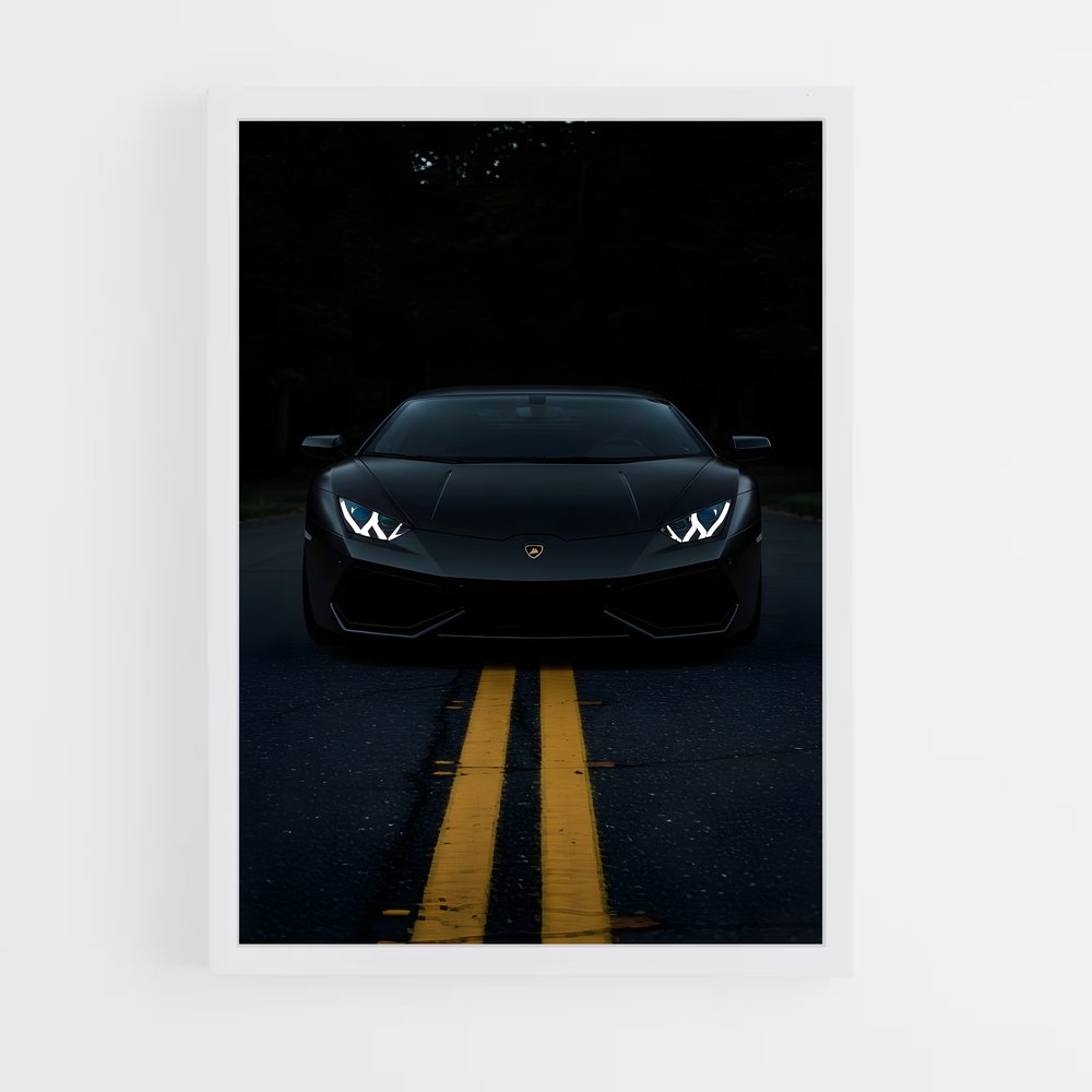 Poster Huracan evo supercar – affiche Lamborghini (vue 3)